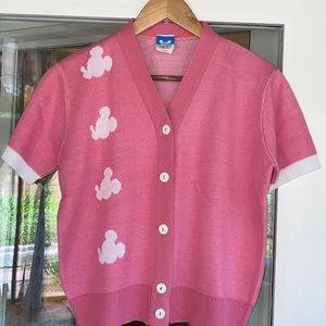 Pristine 1970 Mickey Short Sleeve Cardigan
